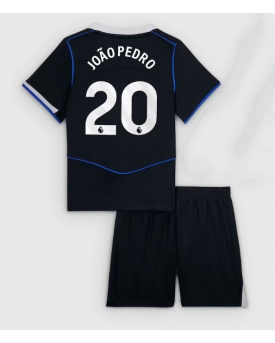 Billige Fotballdrakt Chelsea Joao Pedro #20 Replika Tredjedraktsett Barn 2025-26 Kortermet (med bukser)